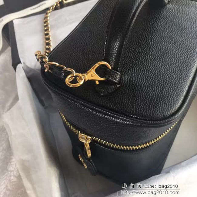 香奈兒CHANEL 21699 2018秋冬新款時尚化妝包可肩背手提 DSC1942